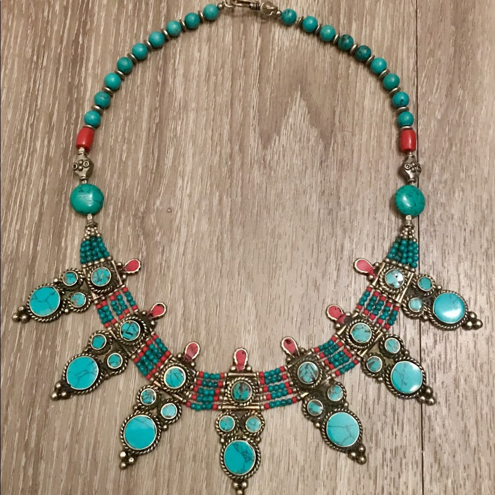 Native American Royalty Inspired Necklace